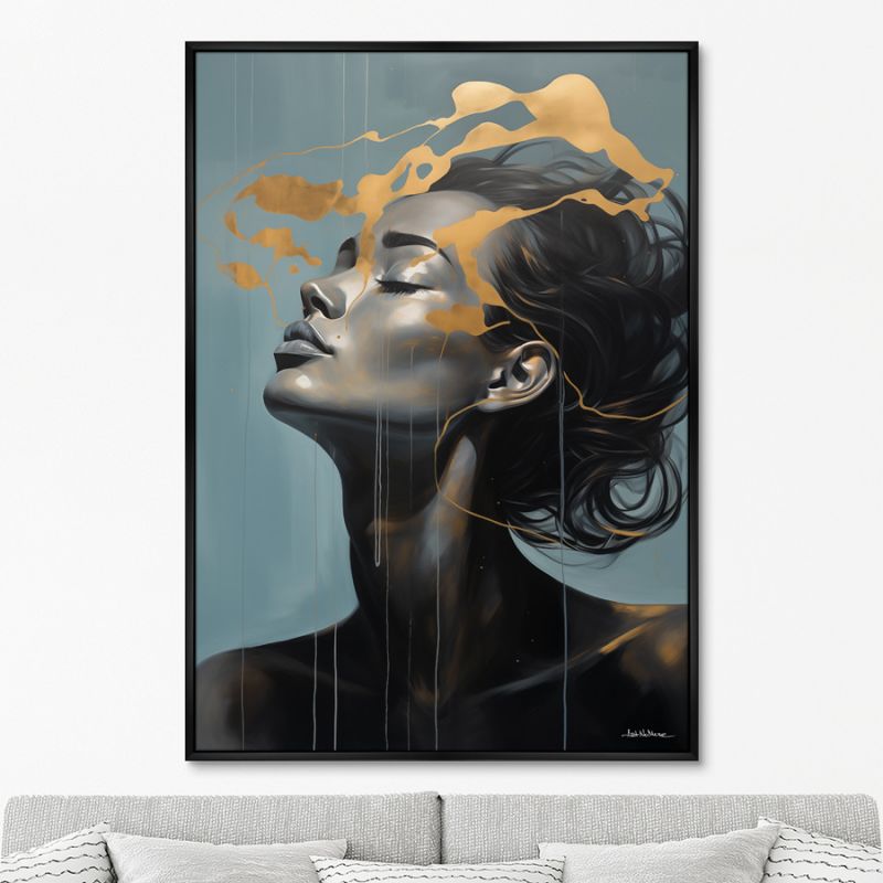 Репродукция картины ArtNoMore на холсте The scent of her soul, No 1, 2024г. фото 1
