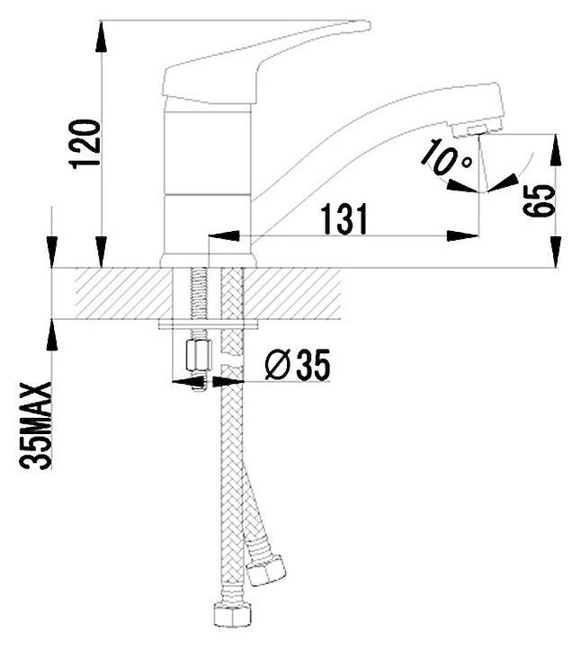 Смеситель Lemark Omega LM3107C