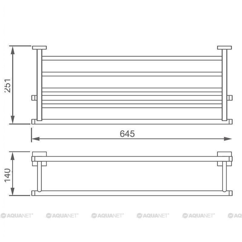 Полочка Aquanet 6162 (65 см) 00202109