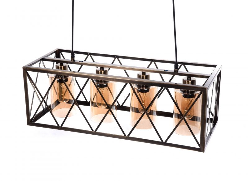 Подвесной светильник Lumina Deco Nortis LDP 11775-4 фото 3