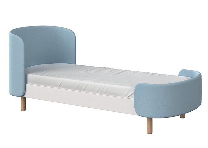 Кровать Ellipsefurniture KIDI Soft для детей от 3 до 7 лет (голубой) KD040102010198 фото 1