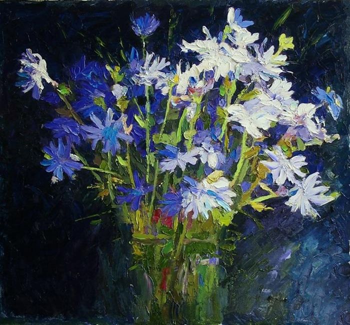 Картина "Цветы №26" Михаил Рудник