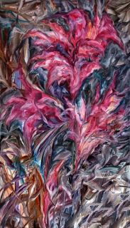 Картина "Пурпурное соцветие" Антон Колоколов
