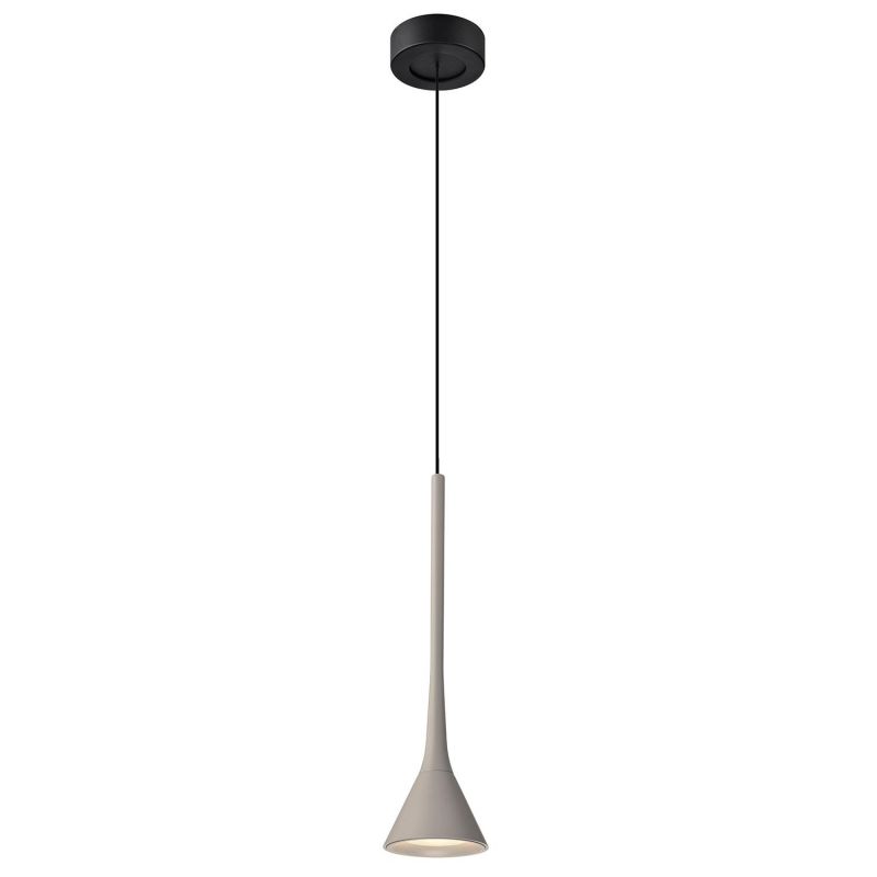 Подвес Favourite Klokken 4408-1P LED 4000 серый фото 1