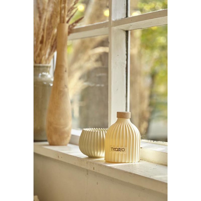 Свеча ароматическая musk, rose & cedarwood из коллекции edge, бежевый, 30 ч Tkano BD-3043144 фото 16