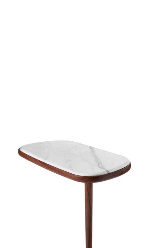 Консоль из черного ясеня с мрамором Nomon CONSOLA Marble BD-3115432 фото 1