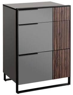 Тумба для прихожей с ящиком R-Home Haiden серая BD-3125710
