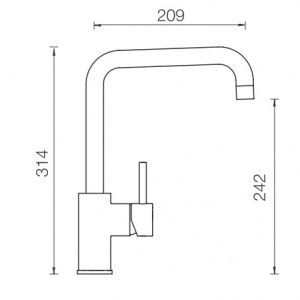 Смеситель Schock Fonos 710402