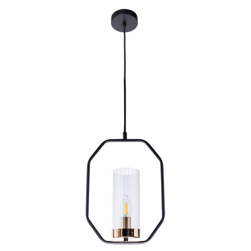 Светильник подвесной Arte Lamp CELAENO A7004SP-1BK фото 1