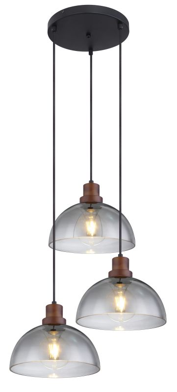 Светильник подвесной Globo Lighting Salsa 15562-3H фото 1