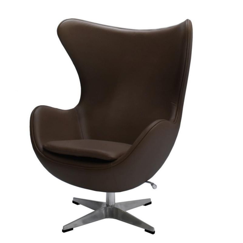 Кресло BRADEX Home EGG STYLE CHAIR натуральная кожа BD-3066870 фото 2