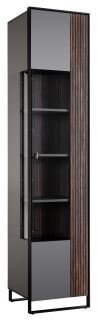 Шкаф-витрина R-Home Haiden Grafit серый BD-3125702