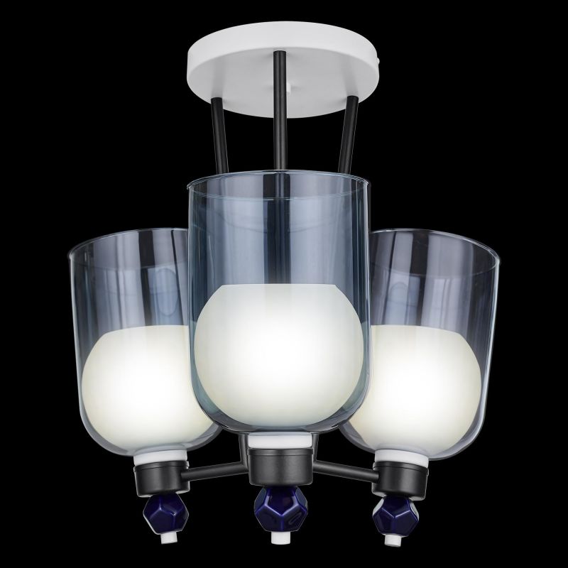 Потолочная люстра 33 ИДЕИ Е27 180W CHN902.03.WH17.WBL-S26LB-S02WH фото 2