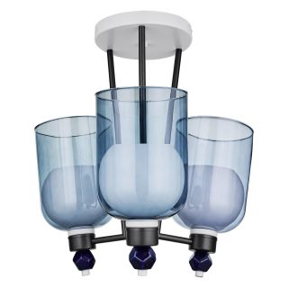 Потолочная люстра 33 ИДЕИ Е27 180W CHN902.03.WH17.WBL-S26LB-S02WH