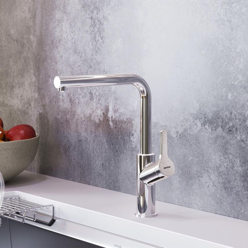 Смеситель для кухни с каналом для питьевой воды Damixa Merkur 710771000 хром фото 2