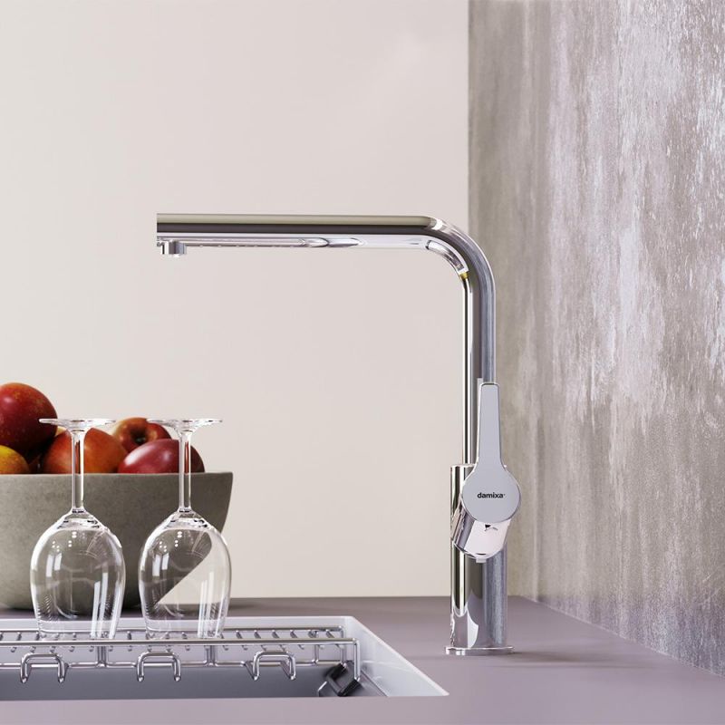 Смеситель для кухни с каналом для питьевой воды Damixa Merkur 710771000 хром фото 3