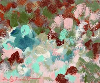 Картина "Цветущие яблони" Денис Пьянов