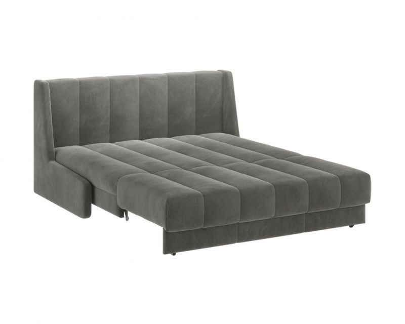 ВЕНЕЦИЯ Кровать-диван прямой серый, 140 D1 furniture BD-2927134