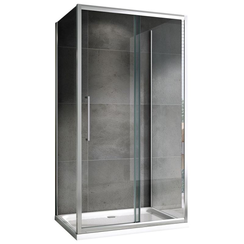 Душевой уголок ABBER Schwarzer Diamant AG30100H-S60-S60, 100x60 см фото 1