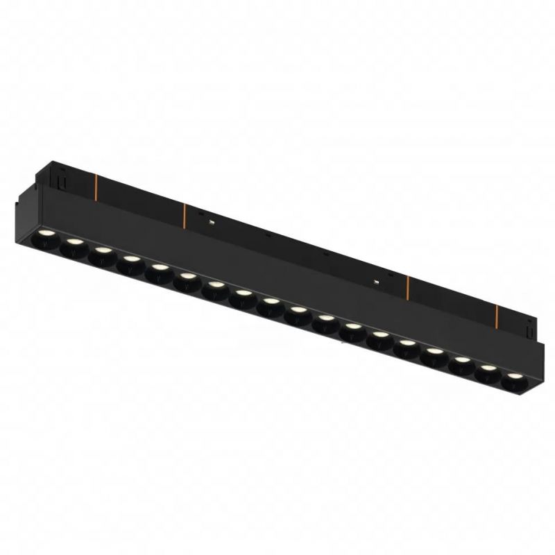Магнитный трековый светильник iLEDEX TECHNICAL VISION 4822-002-L350-18W-38DG-3000K-BK фото 1