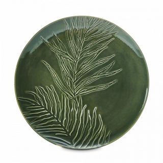 Блюдо сервировочное круглое Kitchen Craft Jardin Mikasa Hampton зеленая BD-3143556