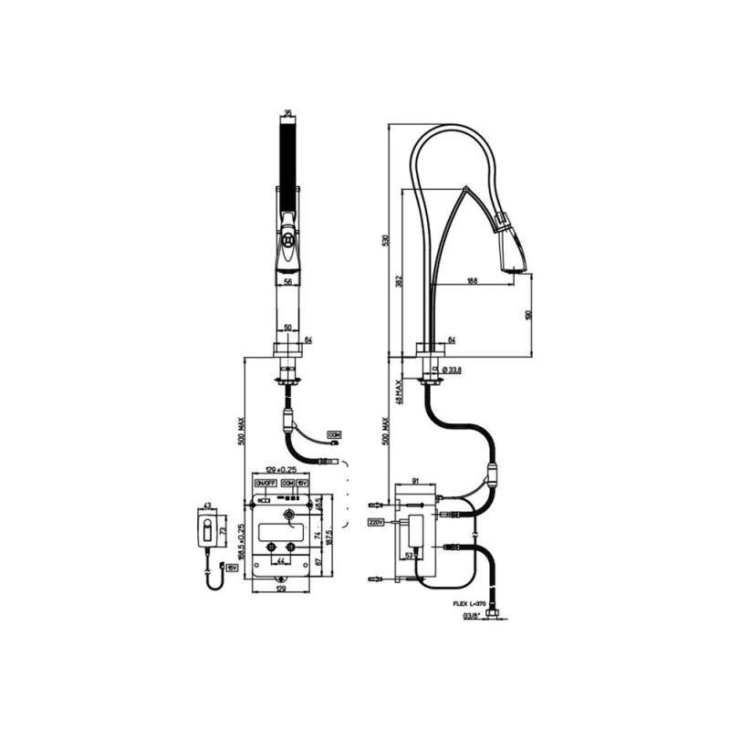 Смеситель Paini Hybrid HKPA557IK фото 9