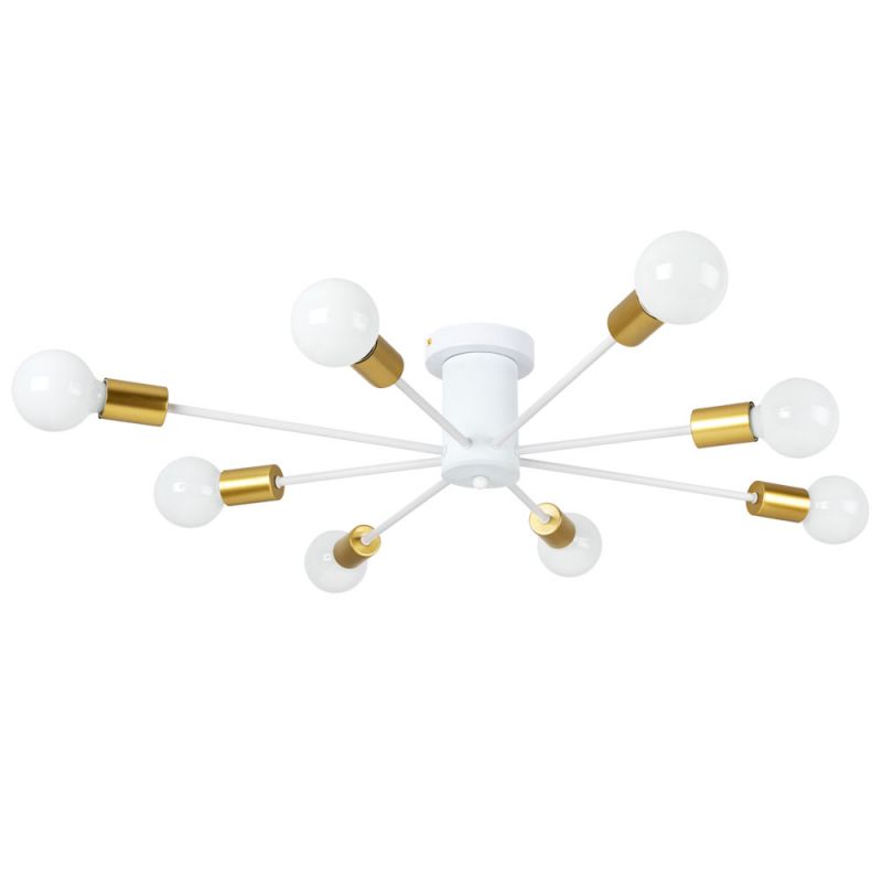 Люстра Arte Lamp ALASTOR E27 40W A6702PL-8WH фото 1
