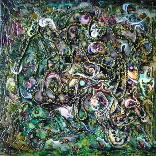 Картина "Ожерелье вселенной" Гиви Сипрошвили