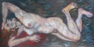 Картина "Упавшая вниз" Ягужинская Анна
