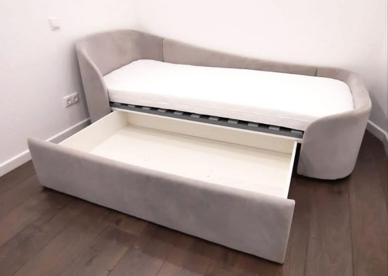 Диван-кровать с низким изножьем Ellipsefurniture KIDI Soft KD010502120202 90x200