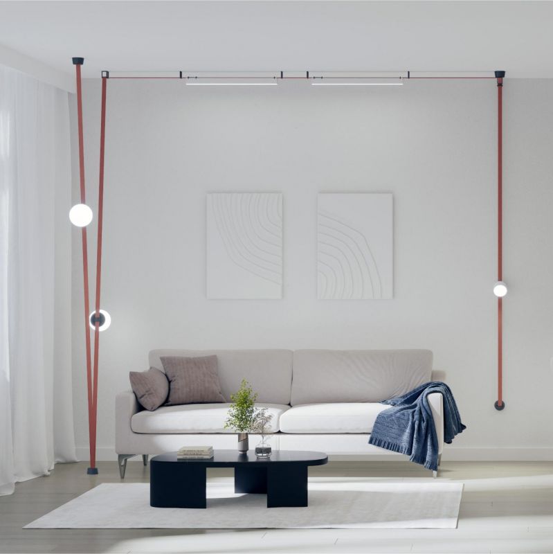 Cветильник для трека-ремня Denkirs Belty Linear, со светодиодом,4000K,белый,DK5576-WH фото 5