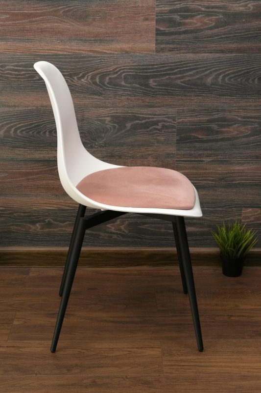 Стул ZiP-mebel Туссе чёрный /белый, розовый R101776BA5 фото 10