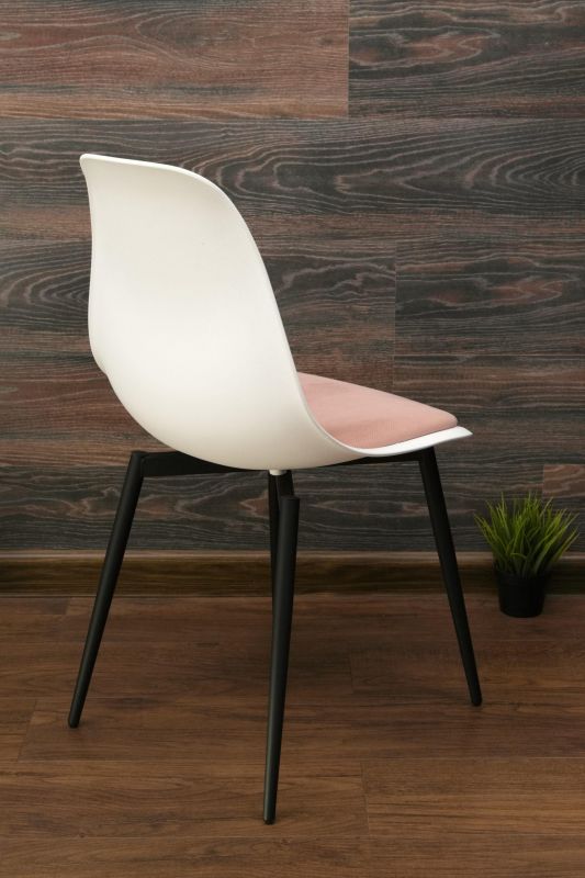 Стул ZiP-mebel Туссе чёрный /белый, розовый R101776BA5 фото 11