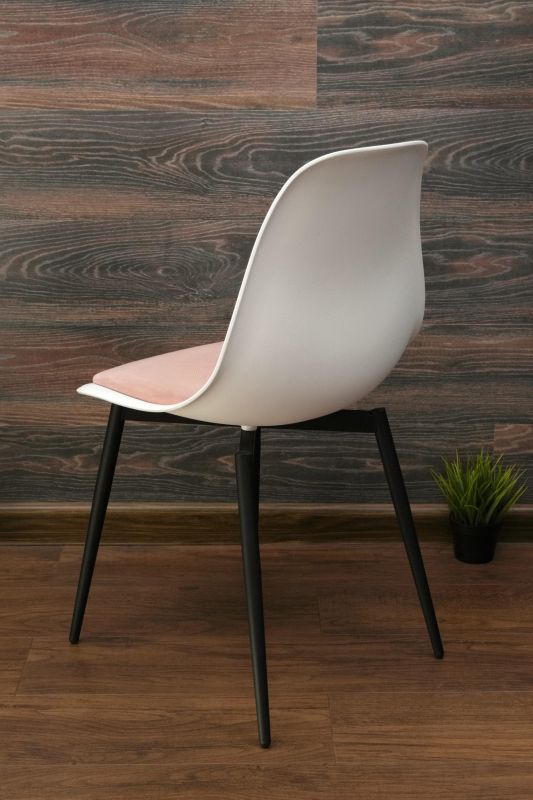 Стул ZiP-mebel Туссе чёрный /белый, розовый R101776BA5 фото 13