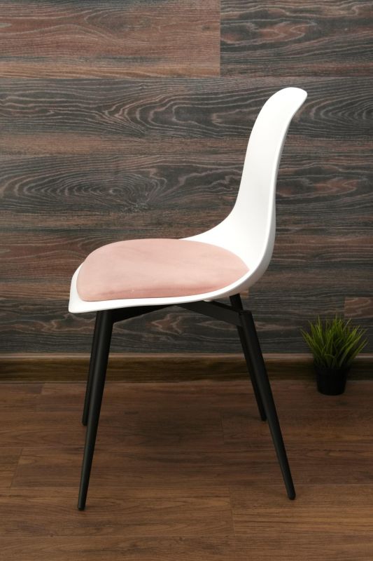 Стул ZiP-mebel Туссе чёрный /белый, розовый R101776BA5 фото 14