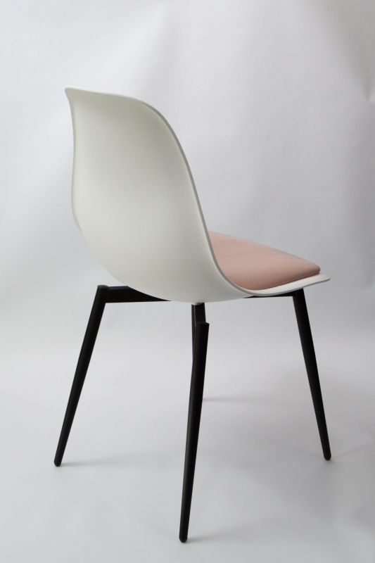 Стул ZiP-mebel Туссе чёрный /белый, розовый R101776BA5 фото 4
