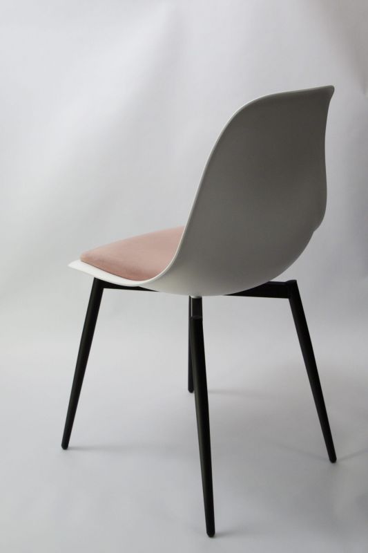 Стул ZiP-mebel Туссе чёрный /белый, розовый R101776BA5 фото 6