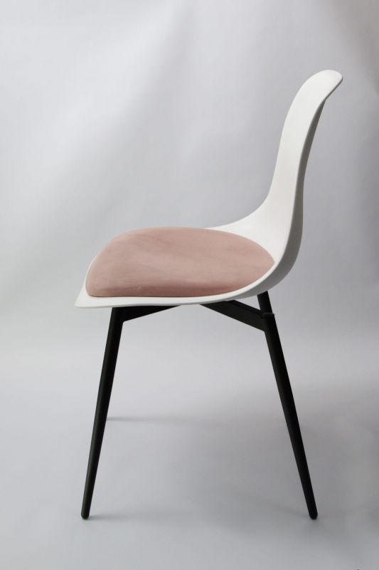 Стул ZiP-mebel Туссе чёрный /белый, розовый R101776BA5 фото 7