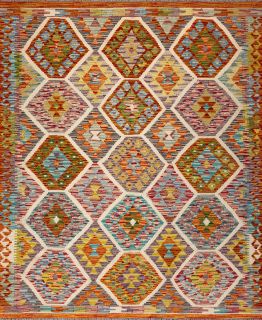 Пакистанский ковер из шерсти Carpet «KILIM» 23-2019 162 x 194 см