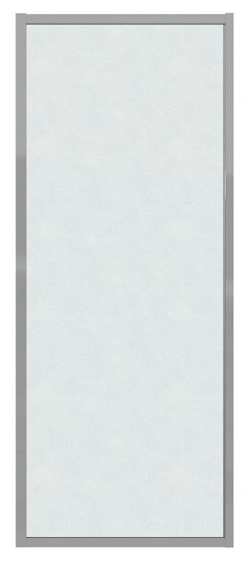 Душевая перегородка Grossman Style 200.K33.05.100.10.02, 100х195 см, профиль хром, стекло шиншилла фото 1