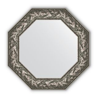 Зеркало в багетной раме Evoform Octagon BY 3833 византия серебро