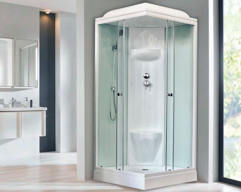 Душевая кабина Royal Bath НР RB90HP6-WT 90x90 фото 2