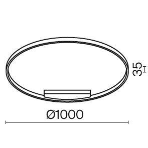 Потолочный светильник Maytoni Rim MOD058CL-L65W3K