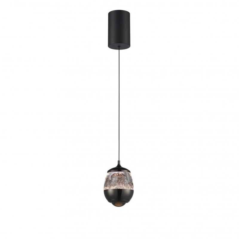 Светильник подвесной iLedex Rocks LED 3000К 7W 8278P-1 PBK фото 1