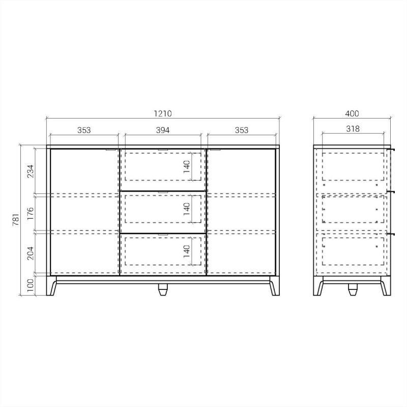 Комод The IDEA Case BD-1964928