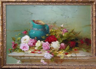 Картина "Рассыпанные розы" Федорова Ирина