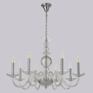 Люстра Crystal Lux Arabesque 60W E14 ARABESQUE SP8 CHROME