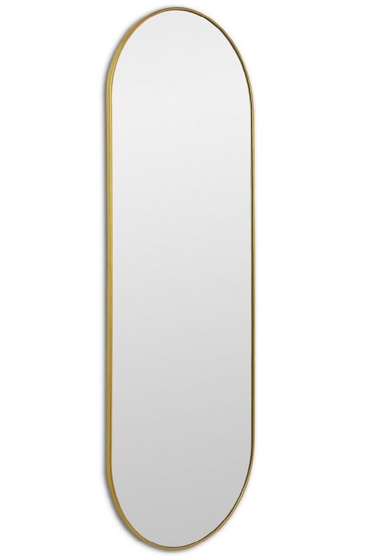 Зеркало Art Mirror в тонкой раме Kapsel L Gold BD-3148667 фото 2