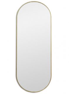 Зеркало Art Mirror в тонкой раме Kapsel L Gold BD-3148667