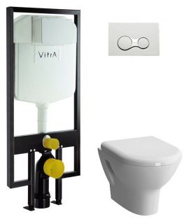 Унитаз подвесной с сиденьем Vitra Zentrum 9012B003-7206